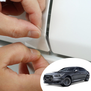 어른킹 EQ900 도어 엣지 코너 스크래치 문콕 방지 PPF 자동차 투명 보호필름 3M원단