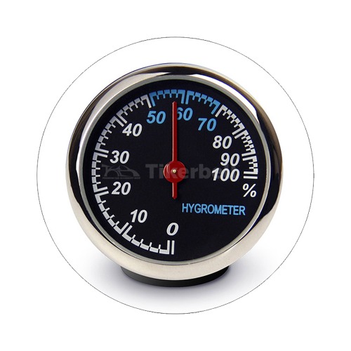 TKB 아날로그 차량용 시계 온도계 습도계 인테리어 자동차 실내용품 차꾸미기 자동차시계
