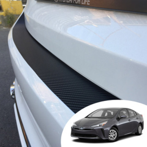 어른킹 토요타 프리우스 2019 2020 트렁크 리어 범퍼 프로텍터 데칼 스티커 스크레치 방지 자동차 랩핑 시트지