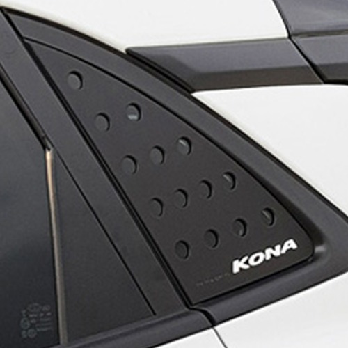 코나 카이만 레터링 C필러 스포츠 플레이트 무광 아크릴 포인트 몰딩 자동차용품