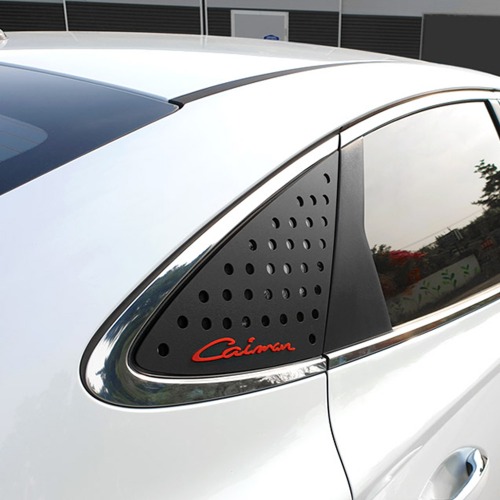 소나타 DN8 카이만 레터링 C필러 스포츠 플레이트 무광 아크릴 포인트 몰딩 자동차용품