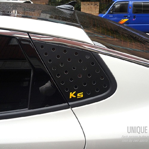 K5 카이만 레터링 C필러 스포츠 플레이트 무광 아크릴 포인트 몰딩 자동차용품