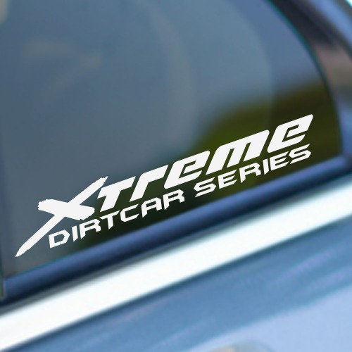 어른킹 엑스트림 Xtreme Dirtcar Series 포인트 컬러 레터링 데칼 스티커 드레스업 익스테리어 카스티커