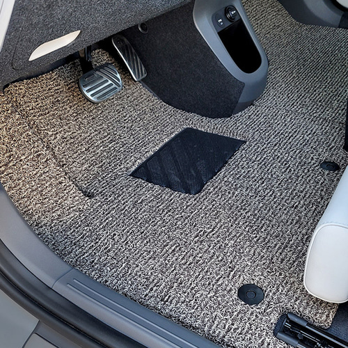 카이만 아이오닉5 확장형 노블레스 코일 매트 인테리어 실내 흙먼지 방지 바닥 시트 간편세척 자동차 튜닝 차량용품