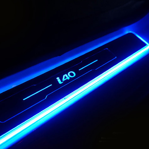 카이만 i40 스마트 LED 도어스커프 몰딩 스크래치 흠집 방지 자동차 익스테리어용품