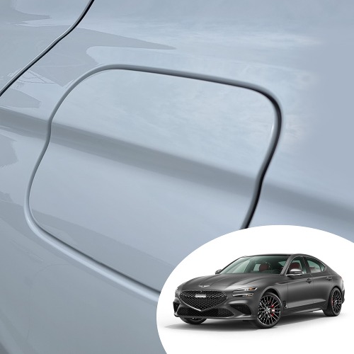 어른킹 신형 G70 주유구 커버+로워 PPF 기스 방지 오일캡 자동차 투명 보호필름