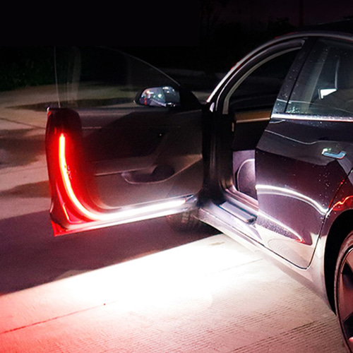 TKB 차량용 움직이는 언더등 LED 도어램프 비상등 웰컴등 안전용품 사고예방 방지 LED램프 자동차용품