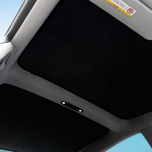 MBN 테슬라 모델Y 전용 선루프 선쉐이드 햇빛가리개 온도상승억제 사계절 자외선차단 간편설치 자동차용품